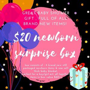 Newborn Surprise Box (All new items!)